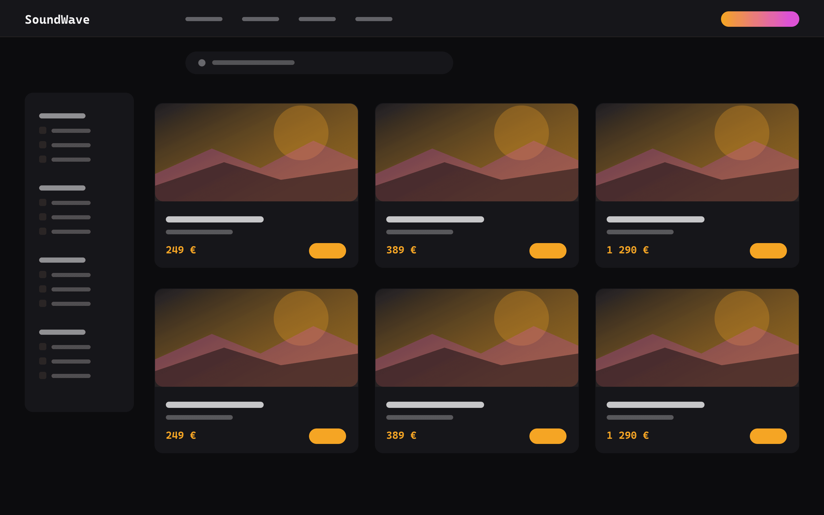 SoundWave — vue bureau